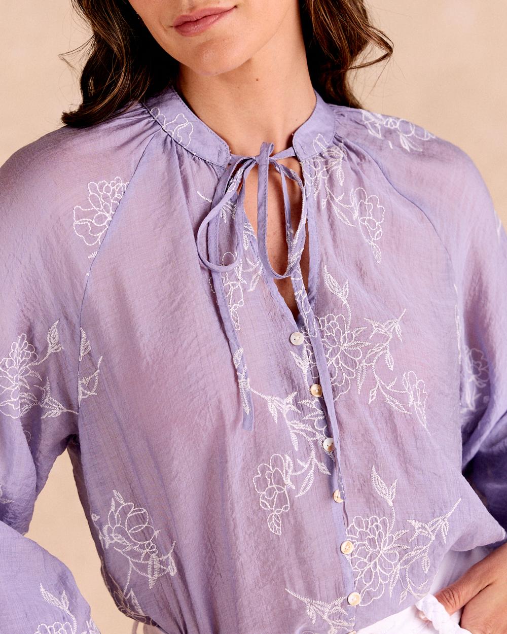 Blusa ricamata Diane