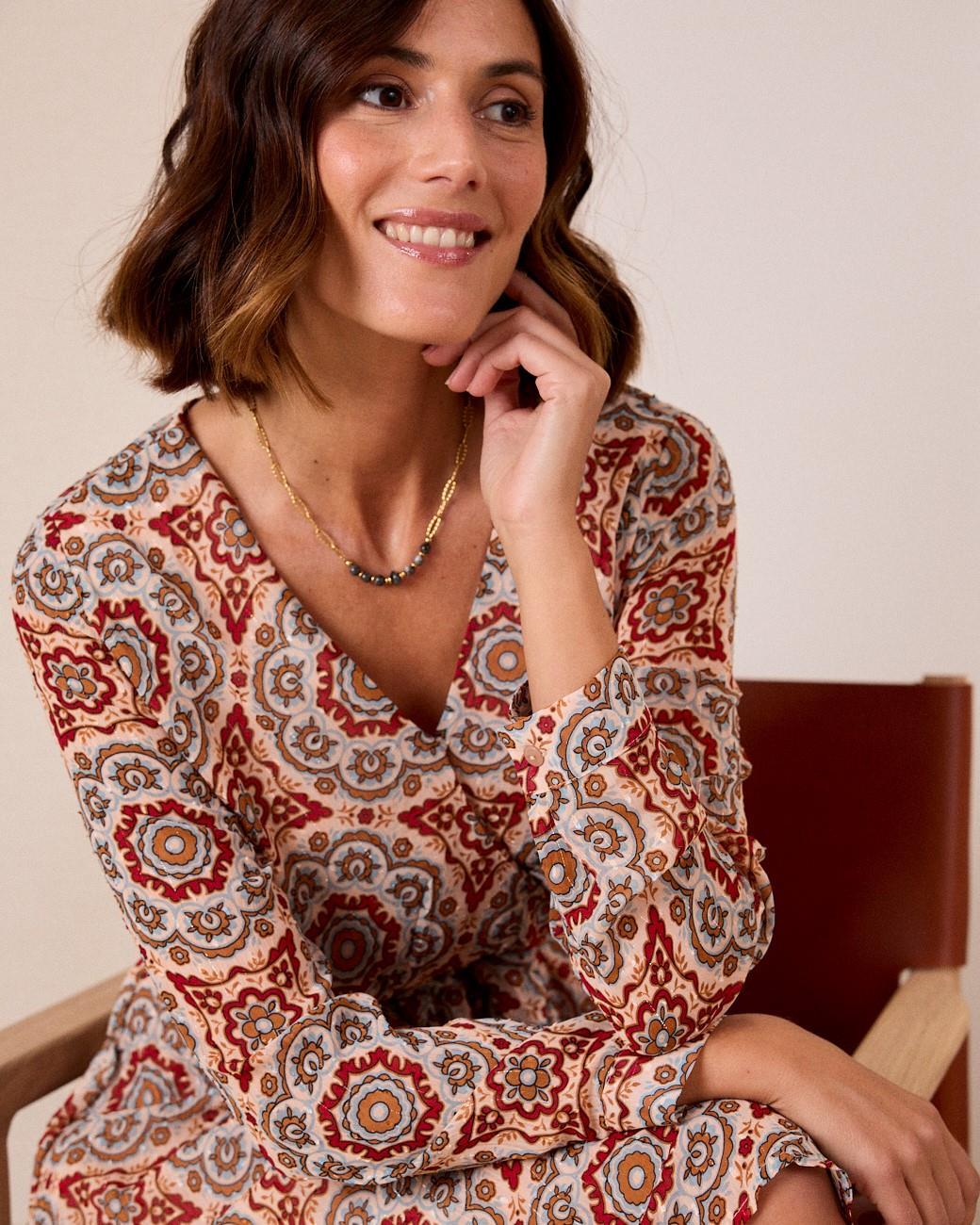 Vestito corto Girasole