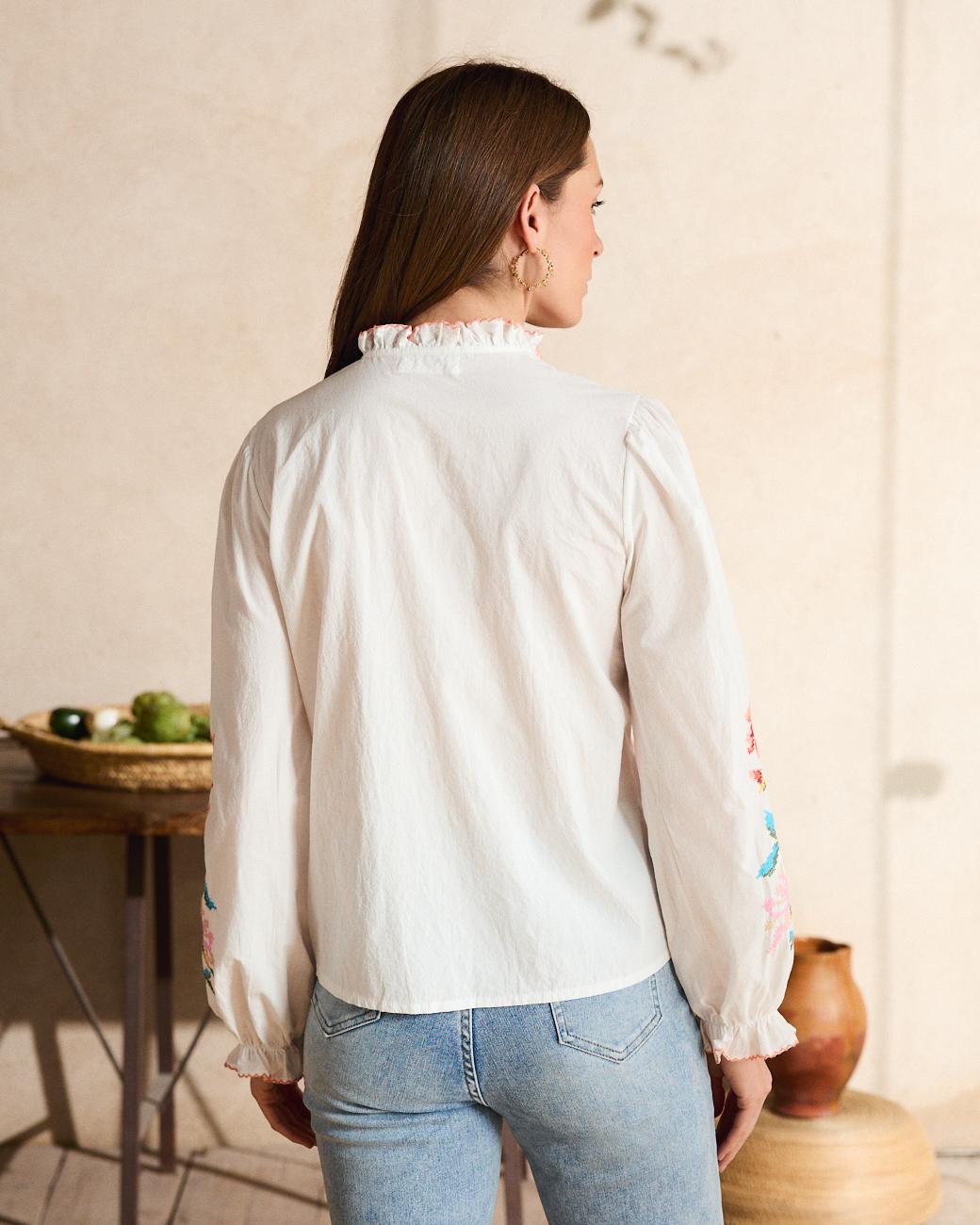 Camicia Ricamata Fiona
