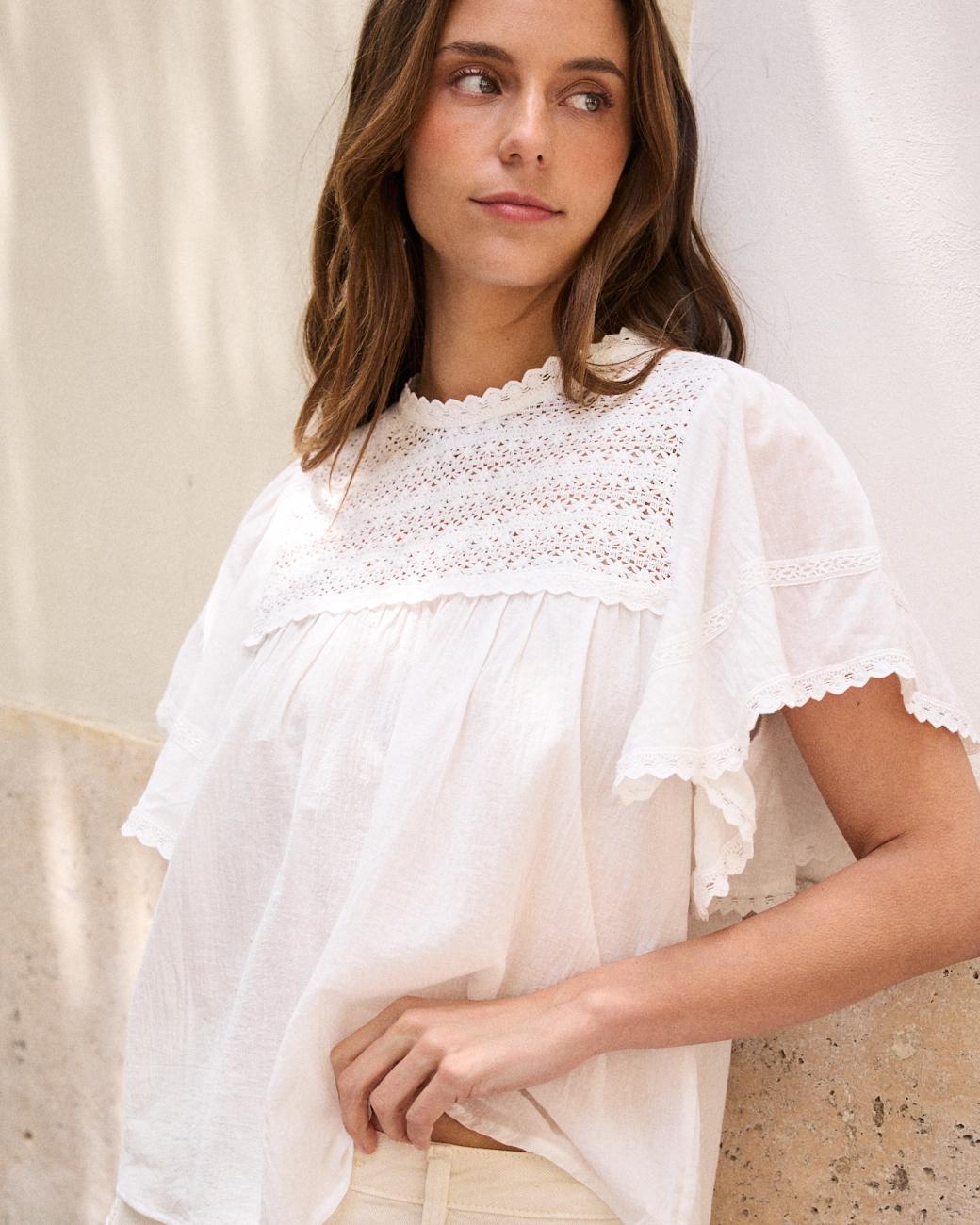 Blusa Pizzo Sarah