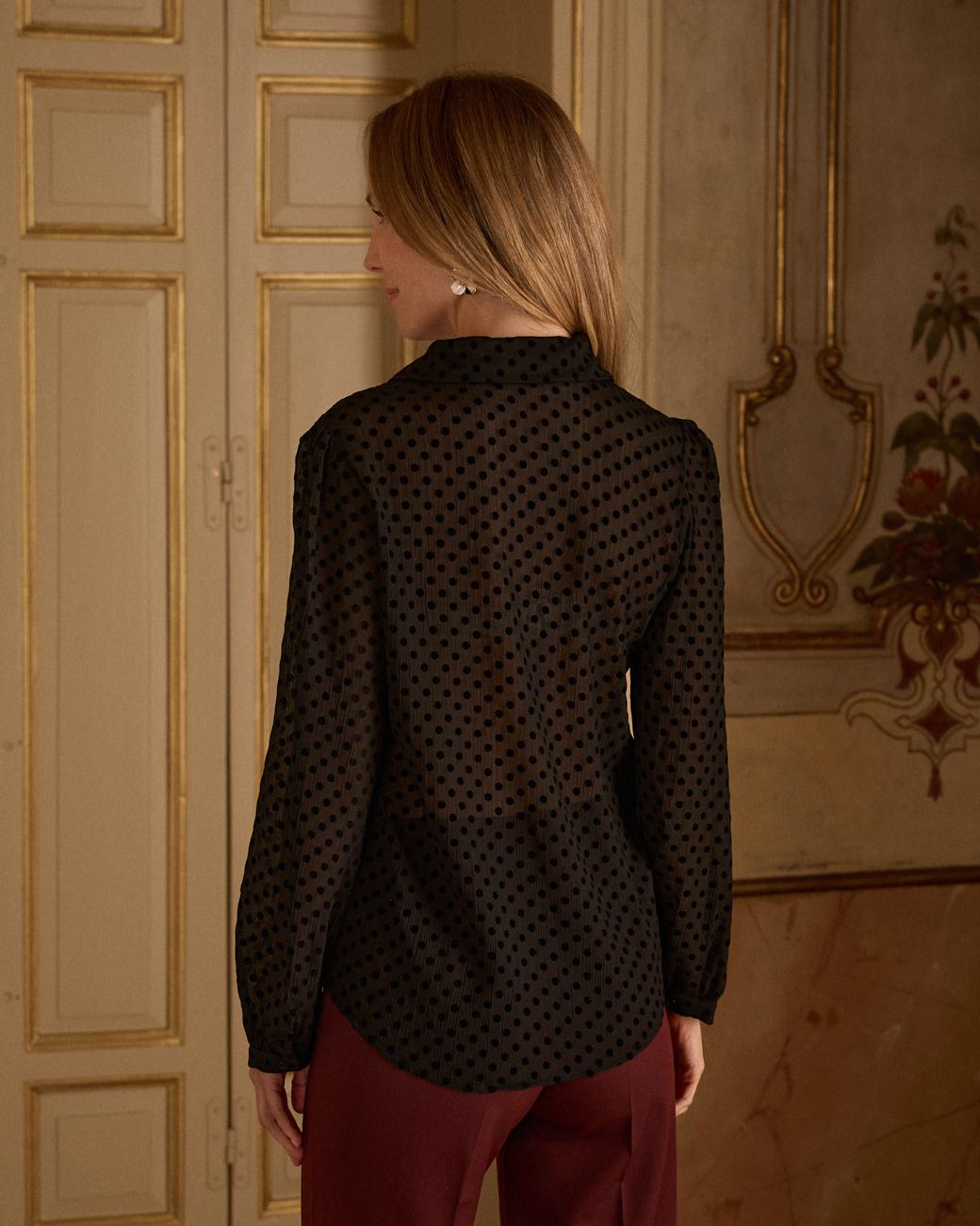 Camicia a pois Meli
