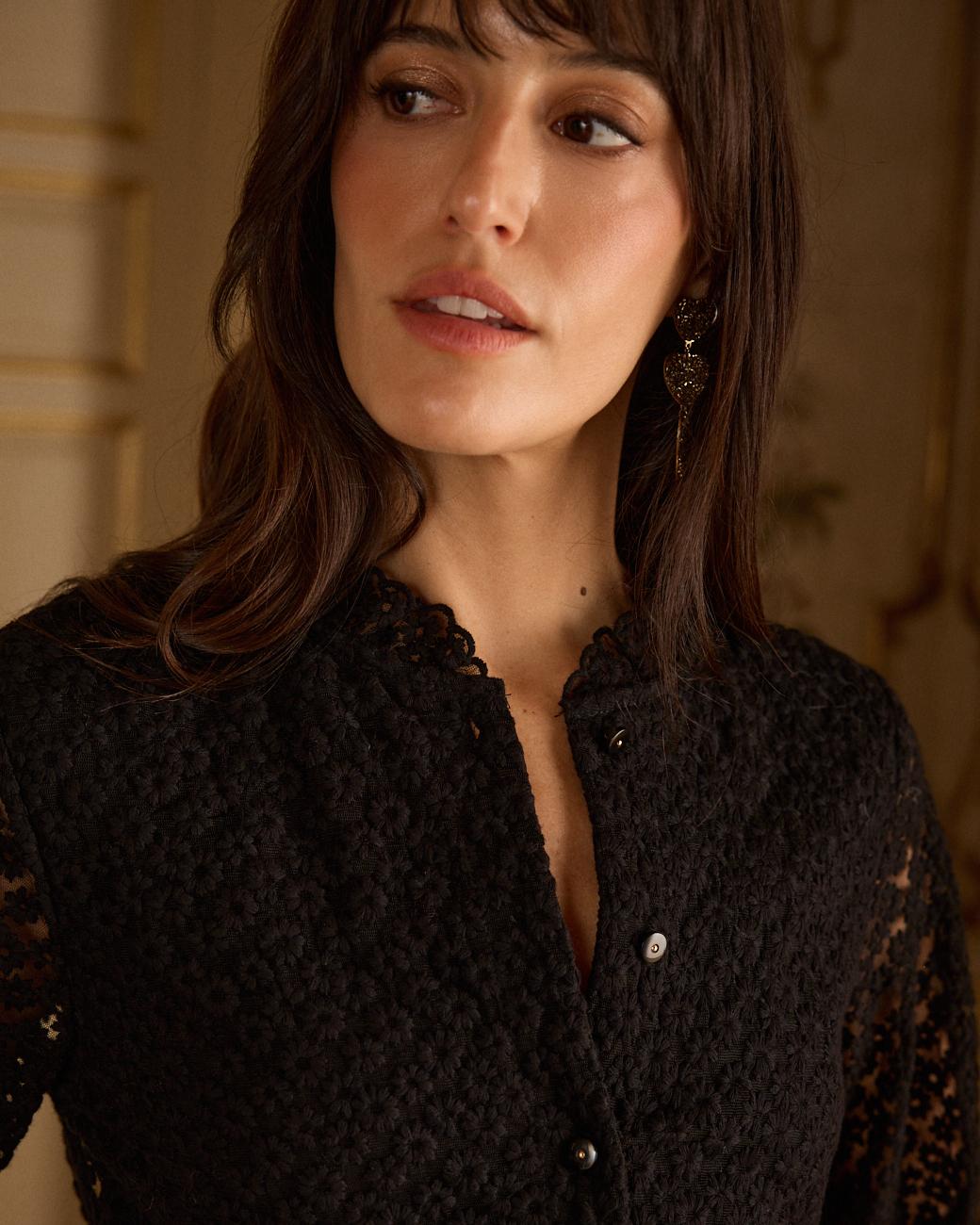 Blusa in pizzo Coralie