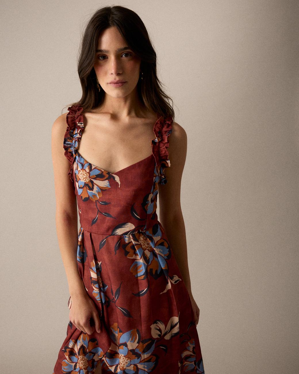 Vestito rosso Tere