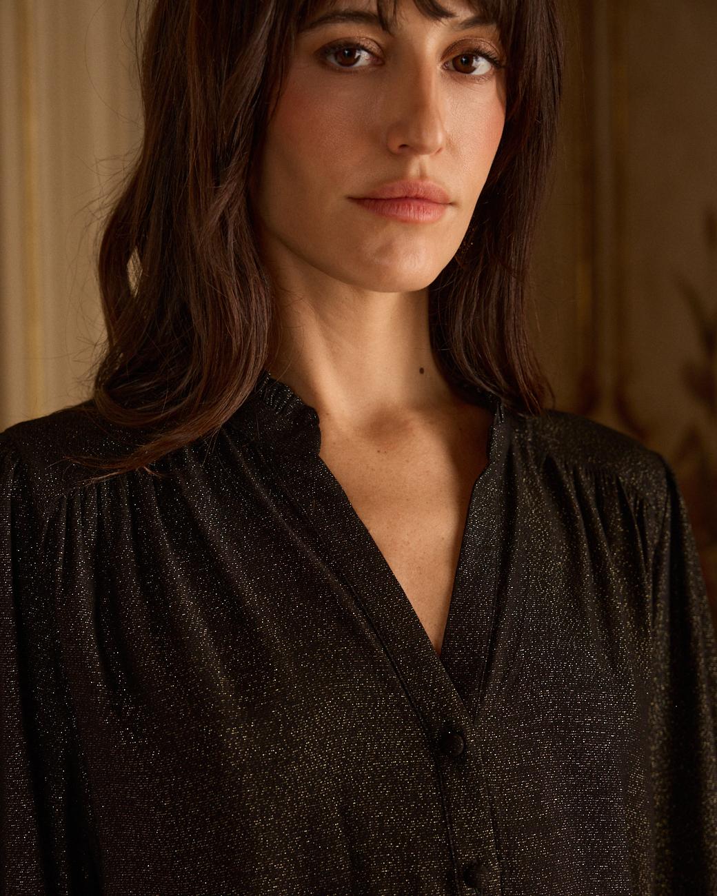Camicia lurex Stella