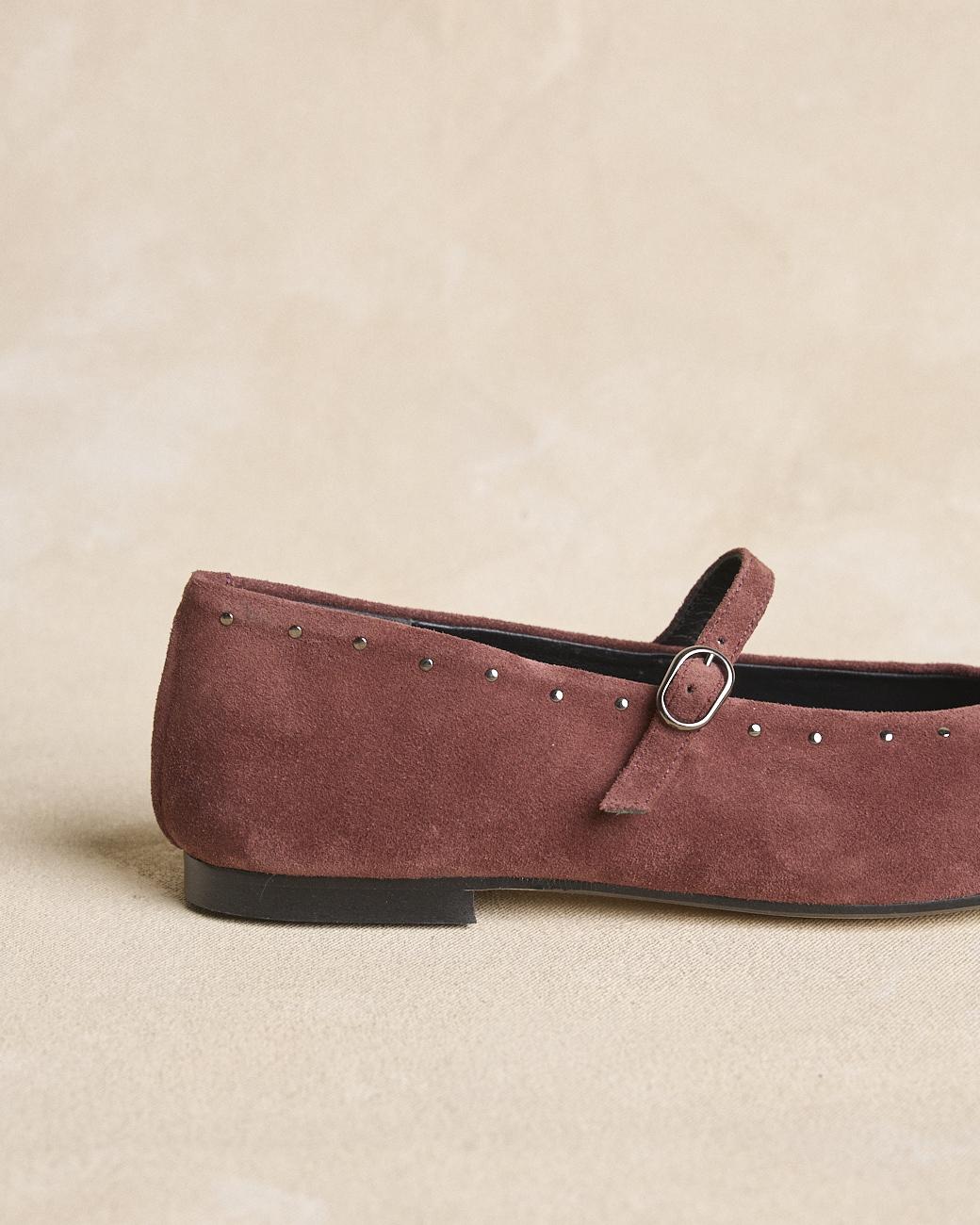 Merceditas con Fascia in pelle Shanna
