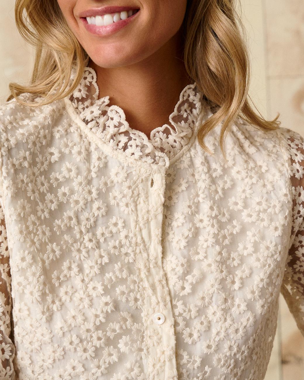 Camicia Ricamata Lille