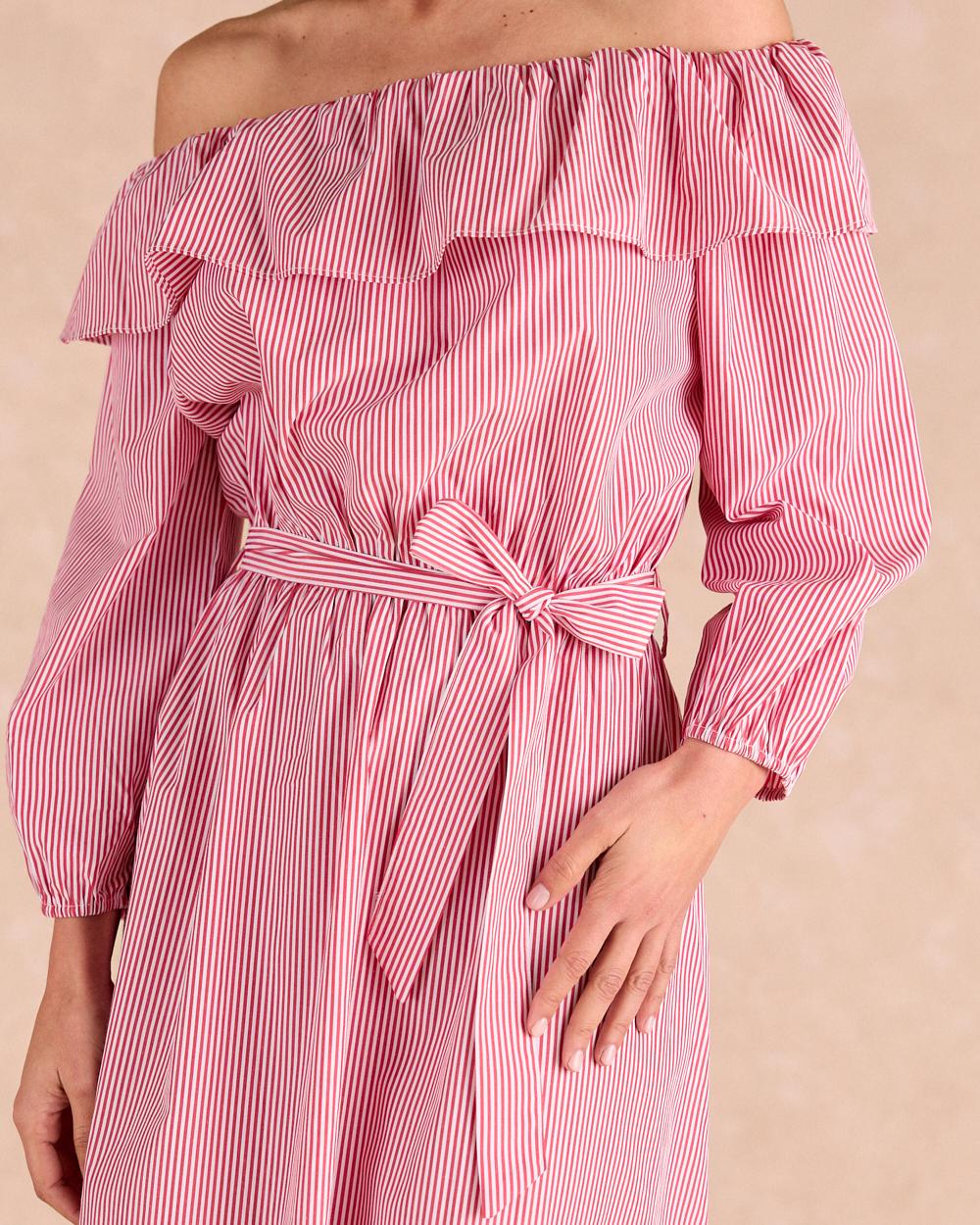 Vestito Midi Righe Nimia