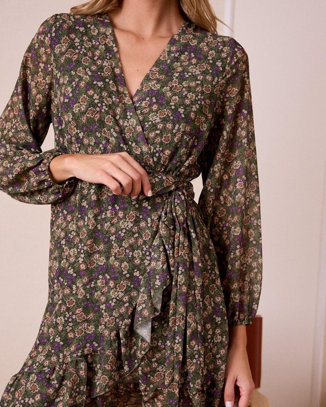 Vestito Fiori Clavel