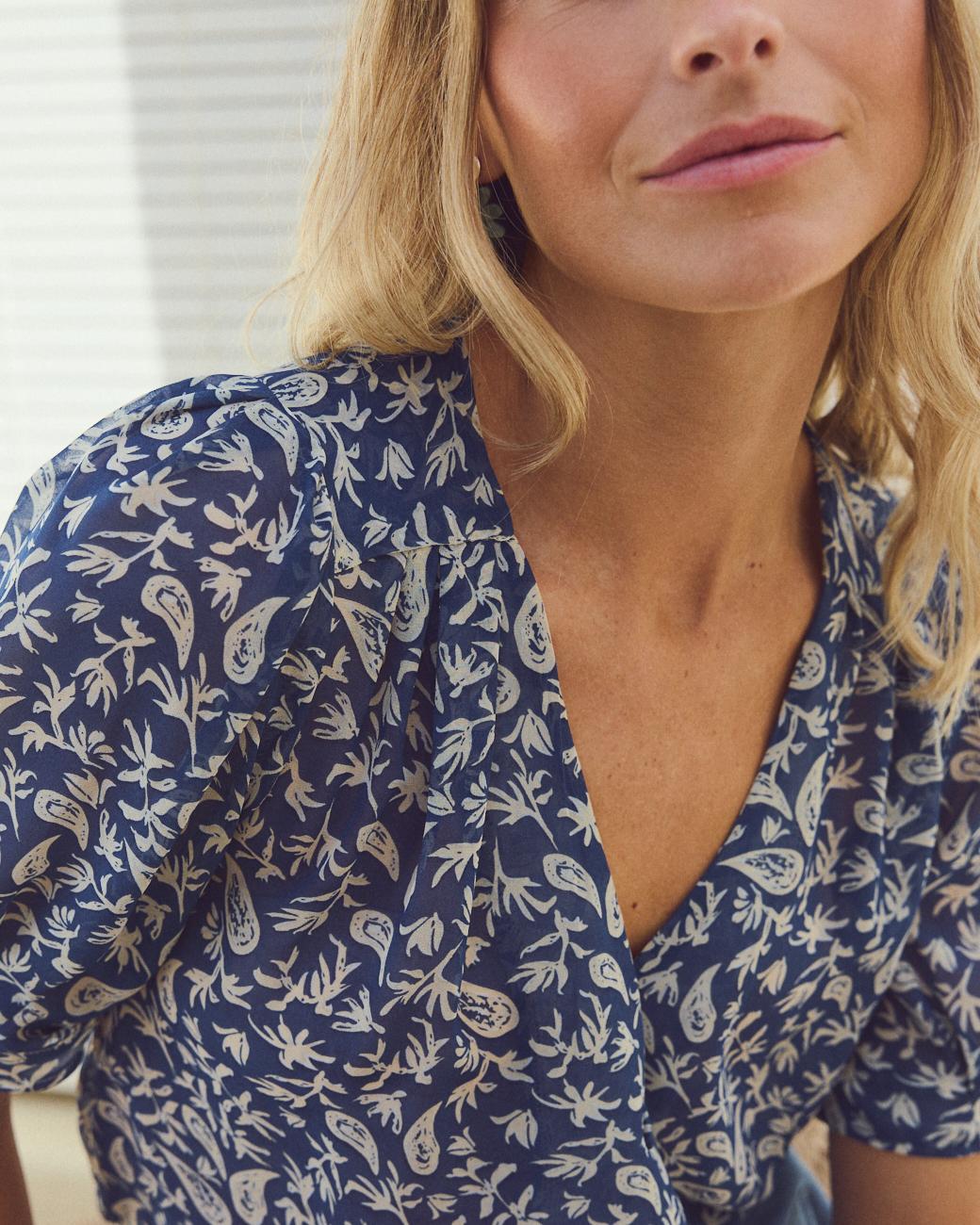 Camicia con stampa Raffaella