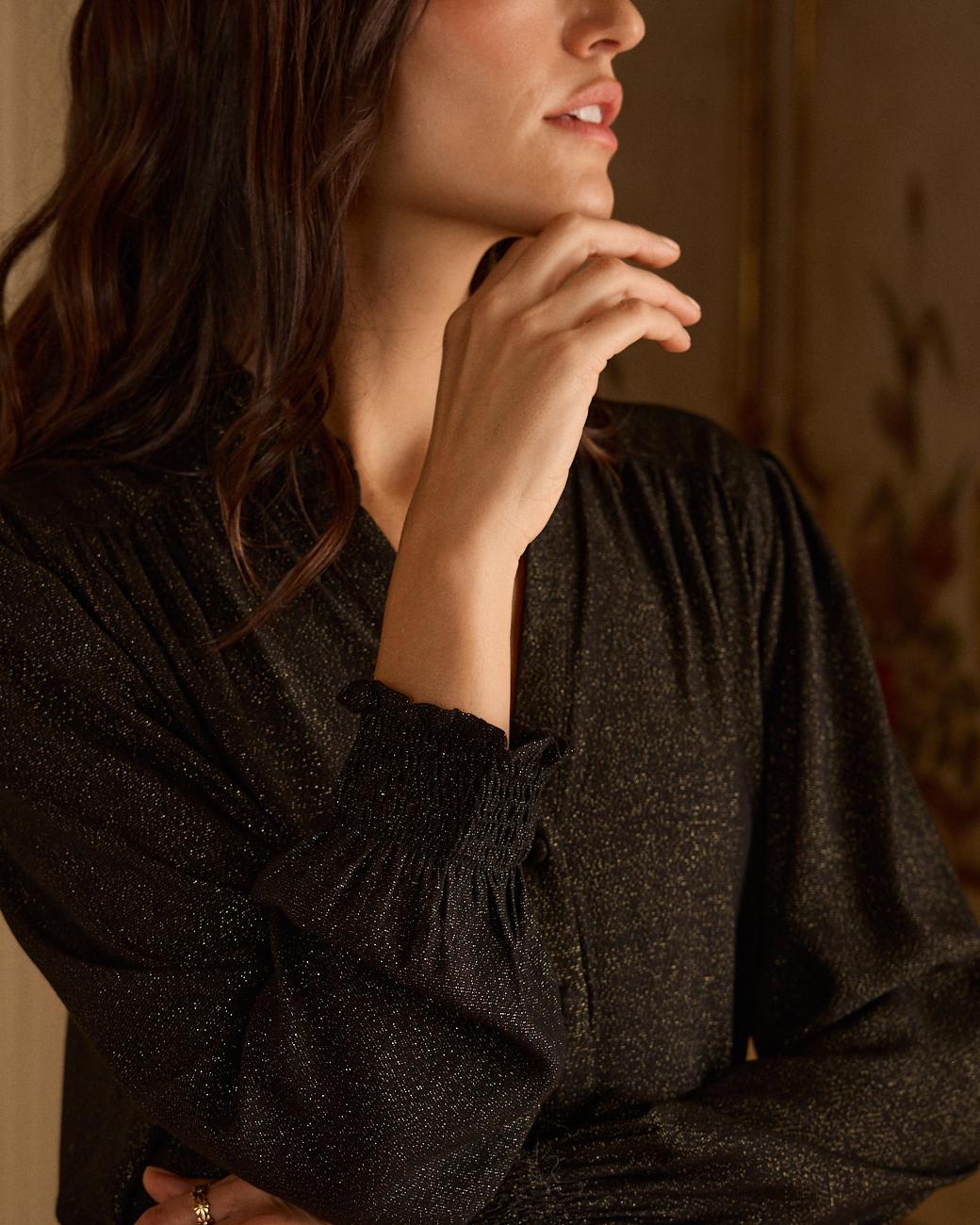 Camicia lurex Stella
