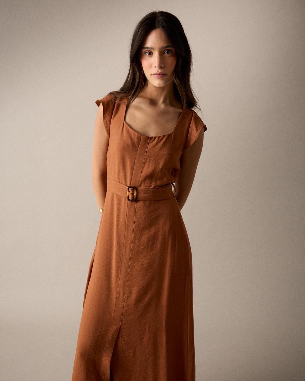 Vestito Marrone Lola