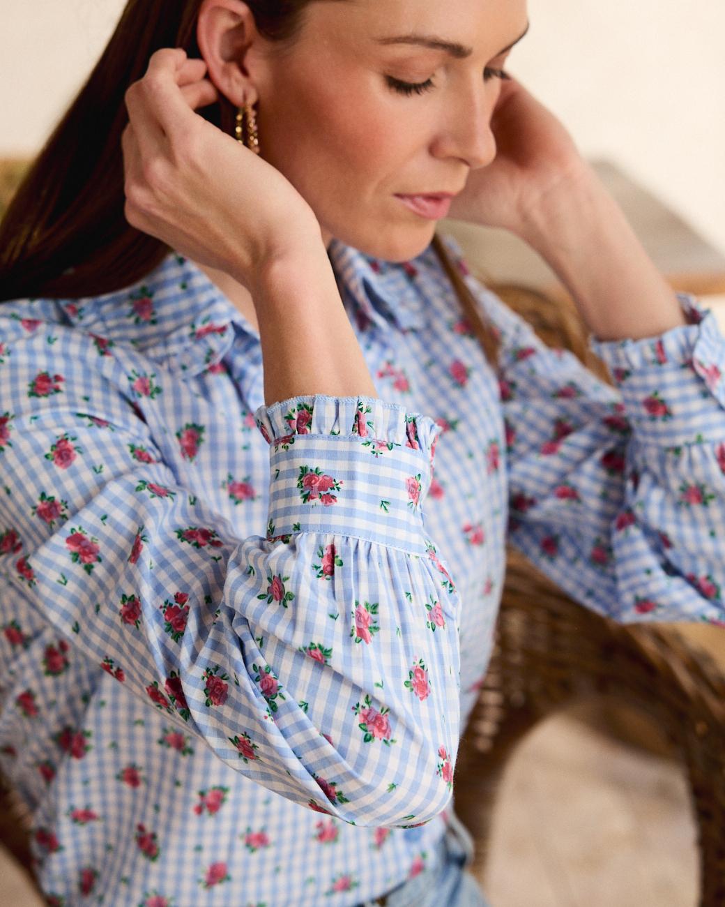 Camicia Vichy Rose