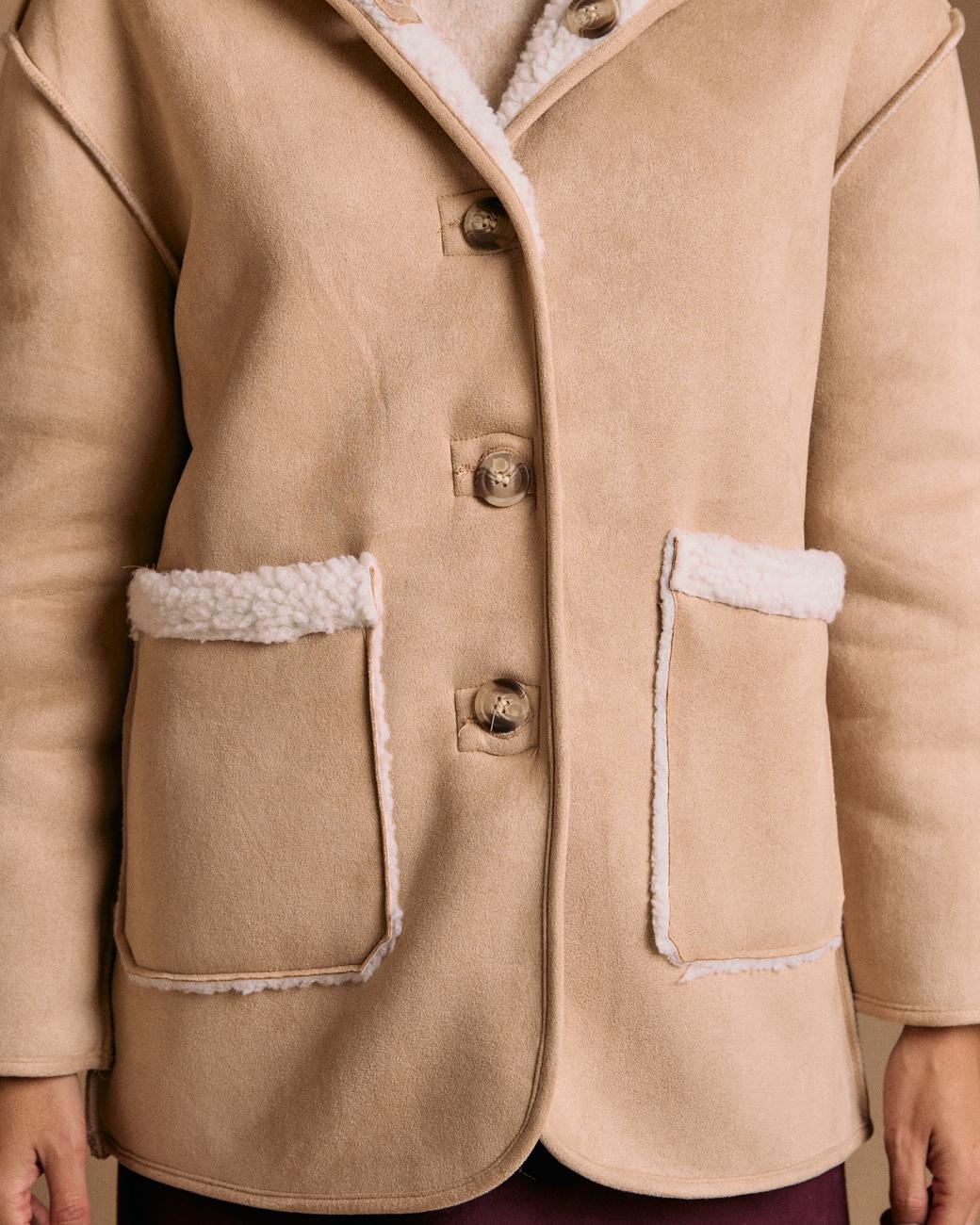 Cappotto in montone Mariale