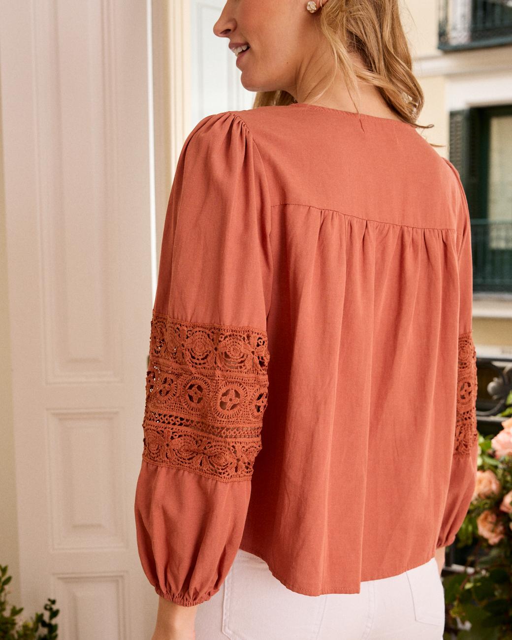 Camicia traforata Manuela