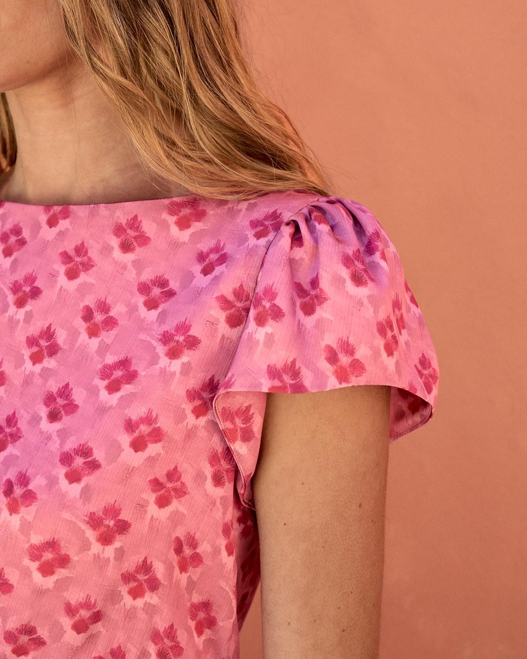 Vestito con stampa Rosalía