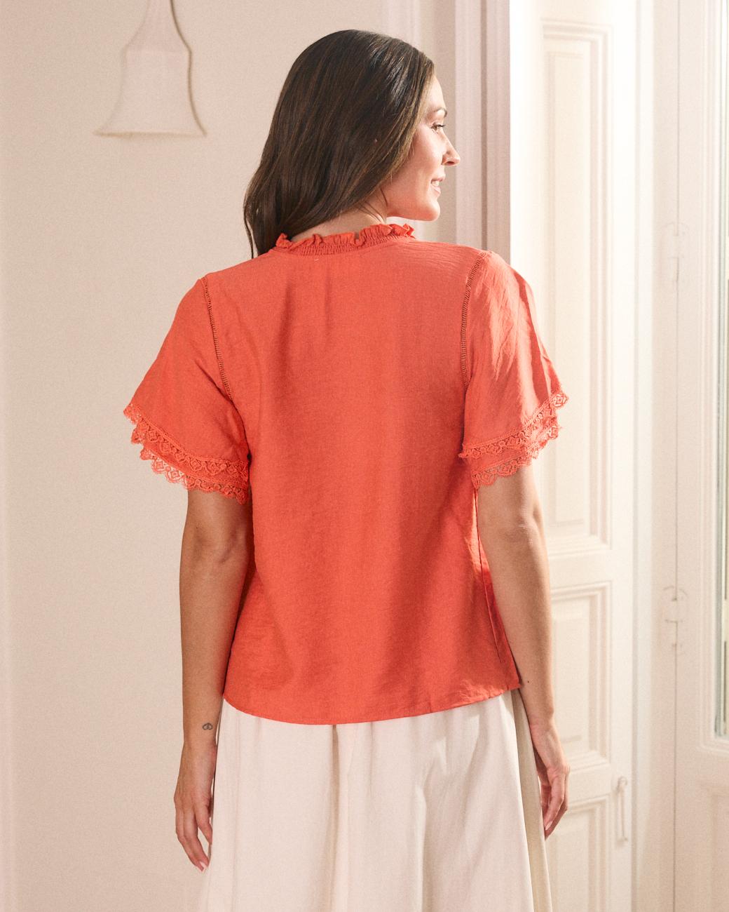 Camicia Ricamata Isara