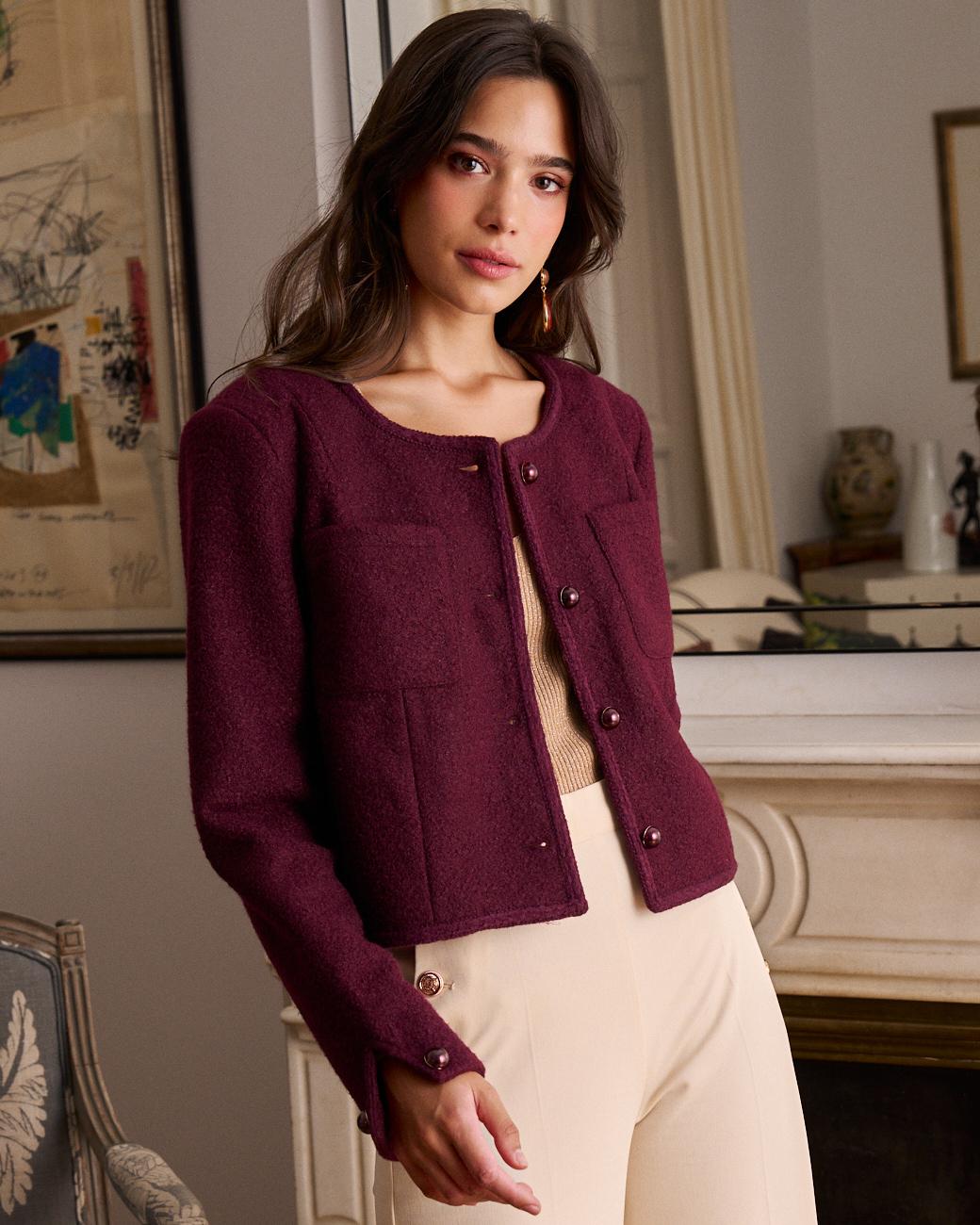 Giacca Bordeaux Lorel