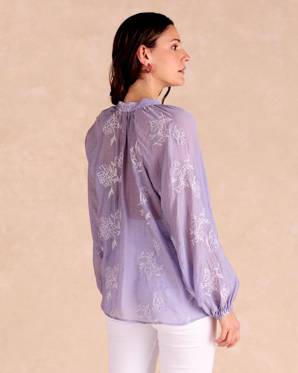 Blusa ricamata Diane