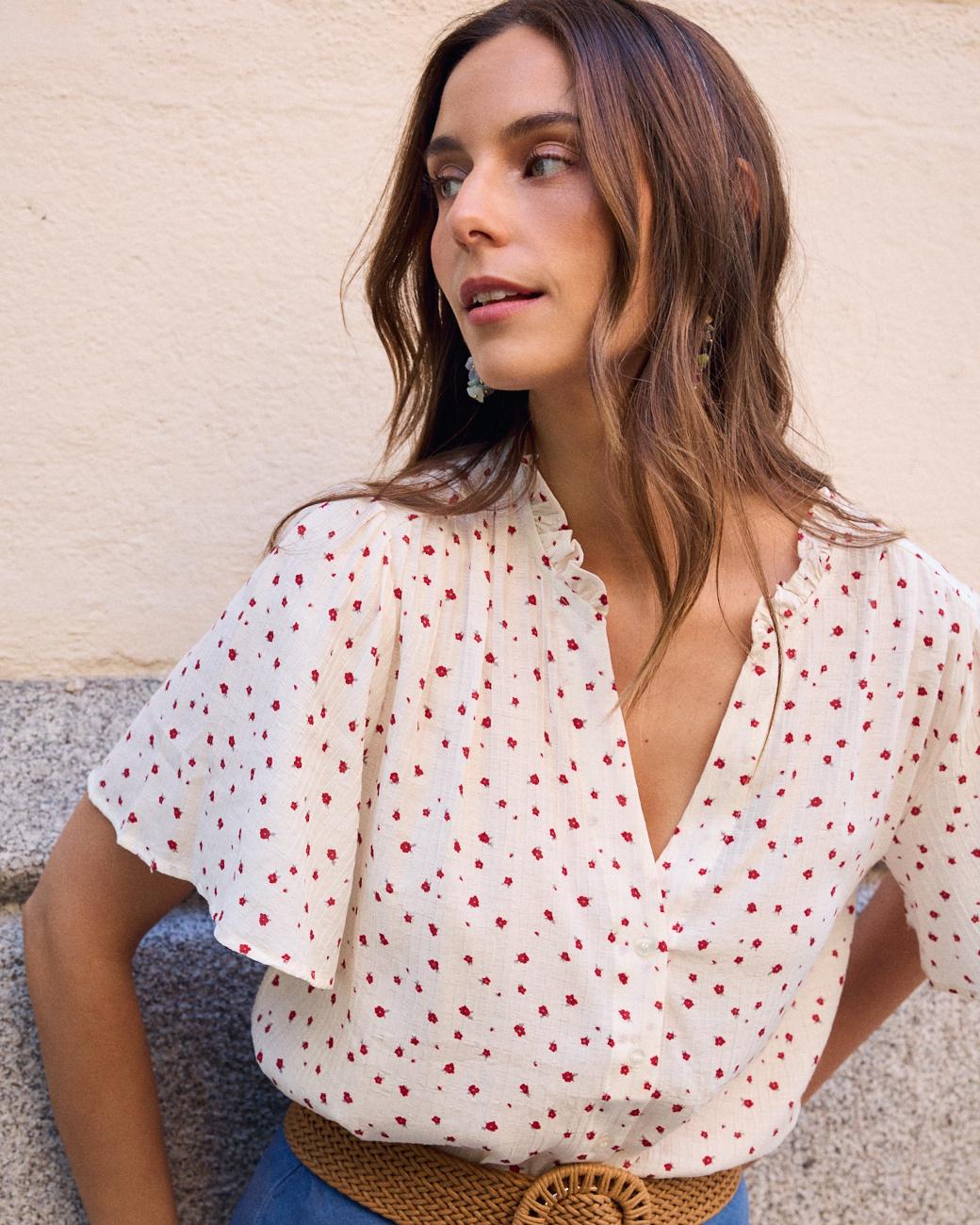 Camicia a fiori Belly