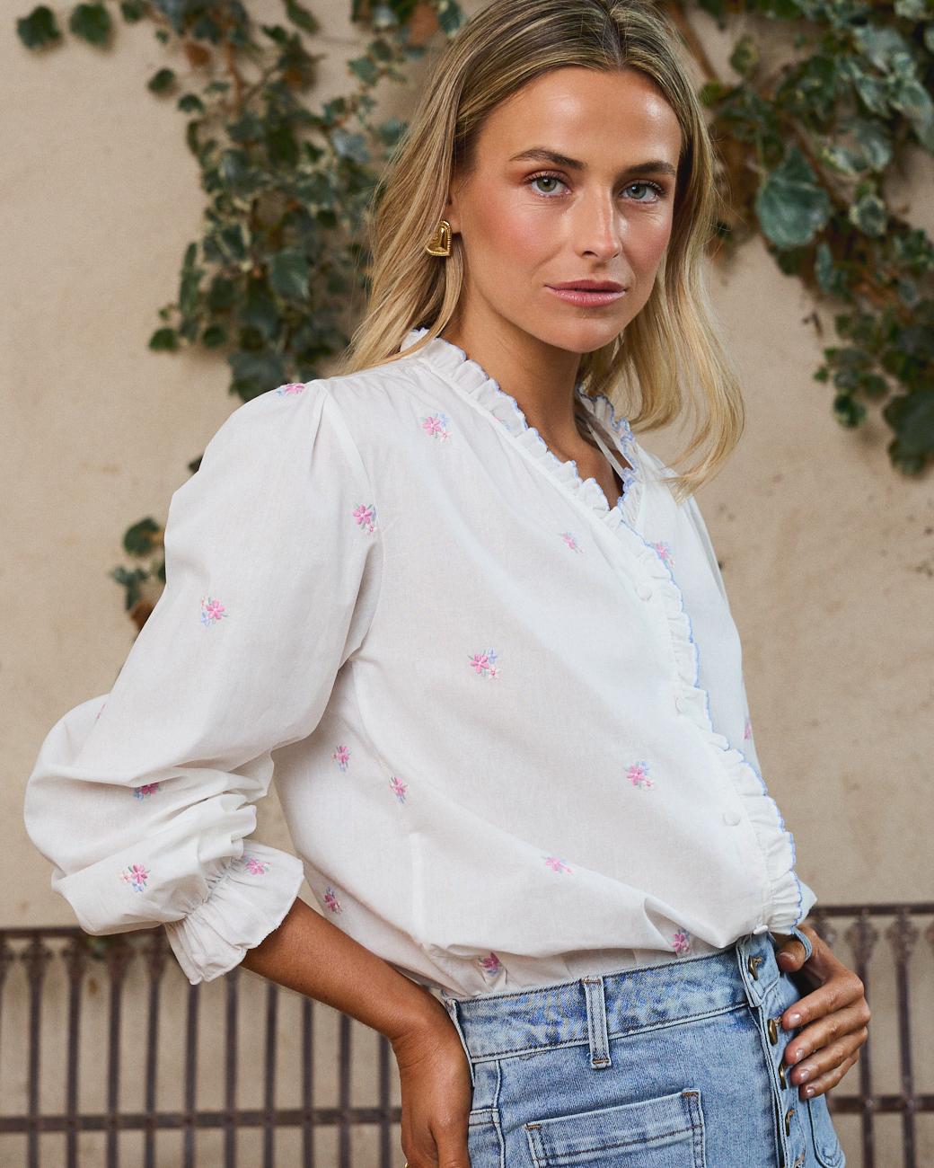 Camicia a righe Rocío