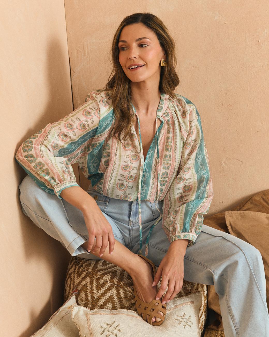 Camicia con stampa Africa