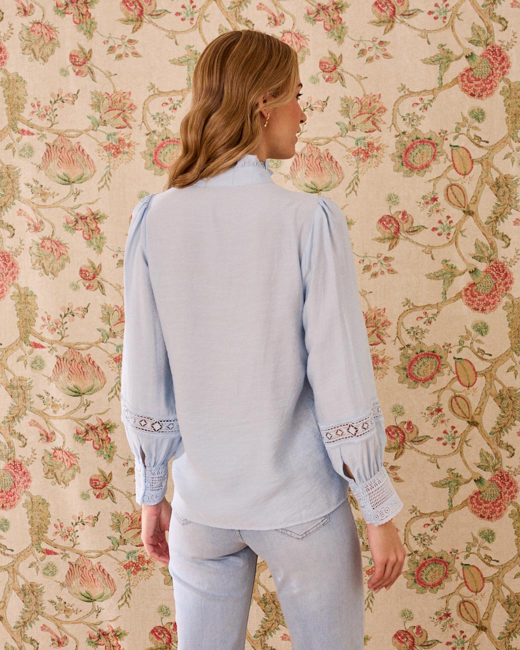Camicia con collo Ivonne