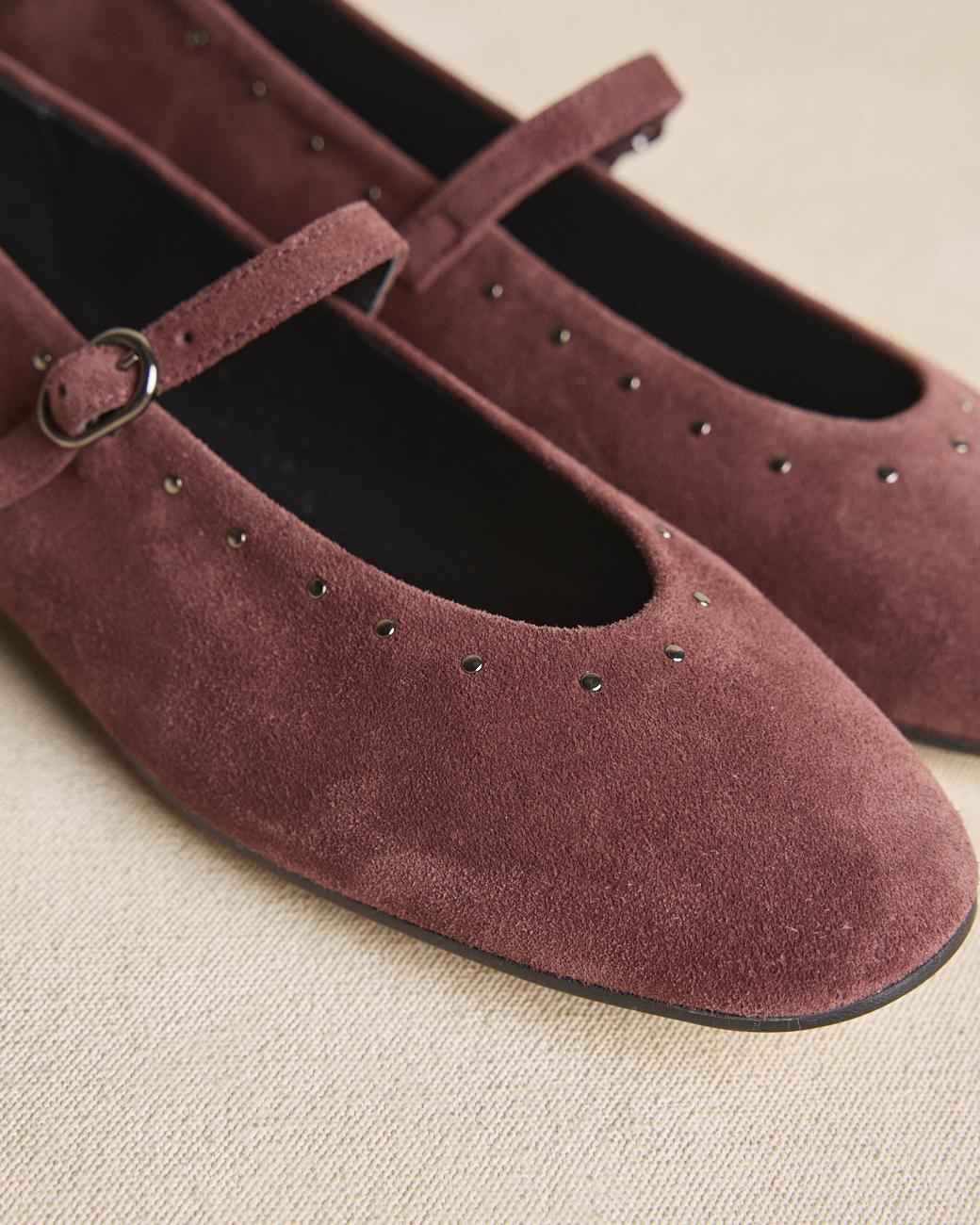 Merceditas con Fascia in pelle Shanna