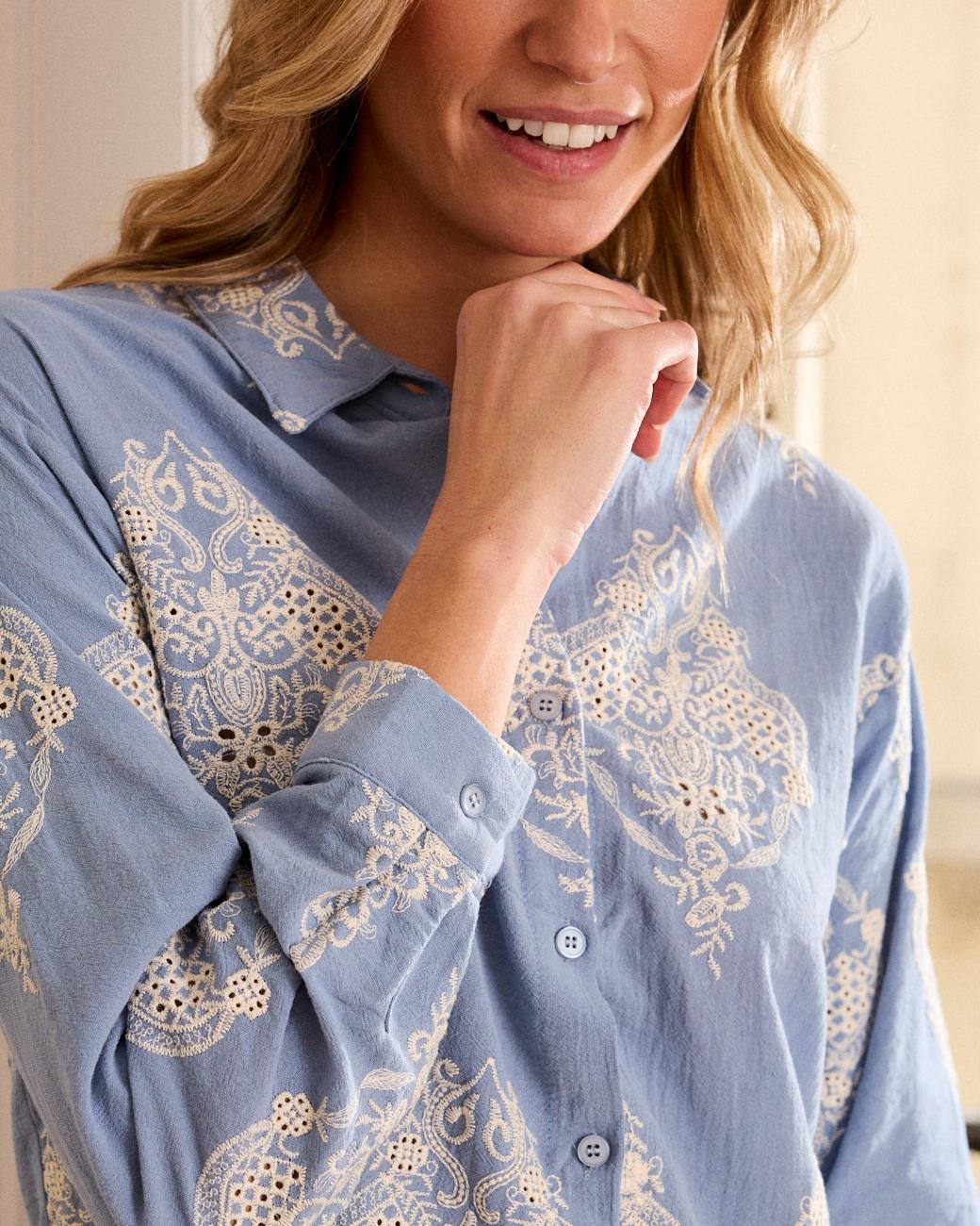 Camicia con stampa Alice