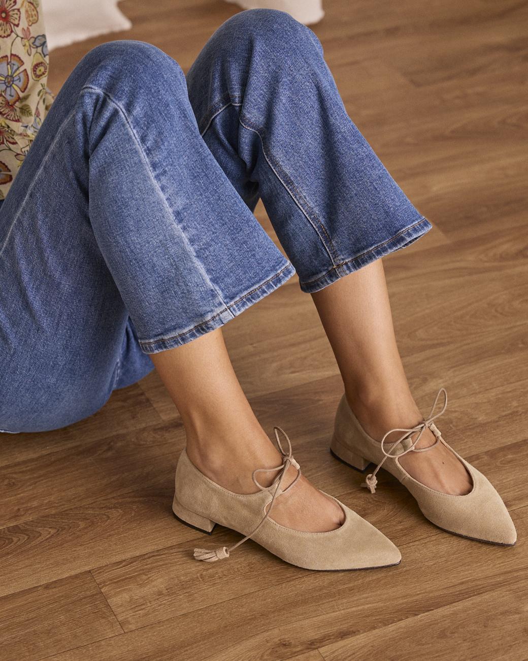 Ballerine con nappina Baish