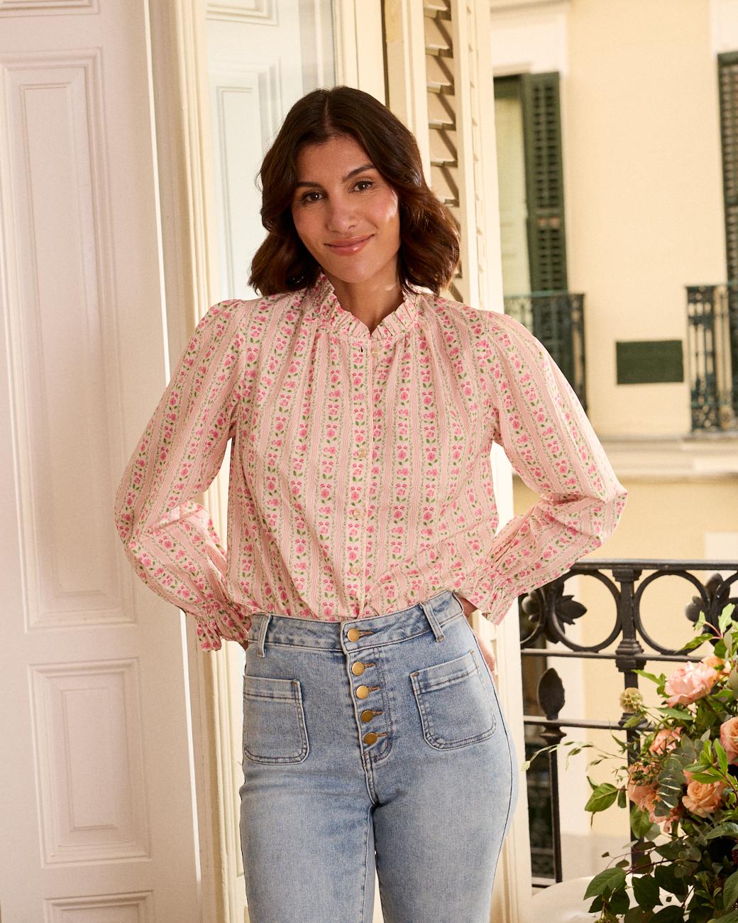 Camicia con Fiori Roberta