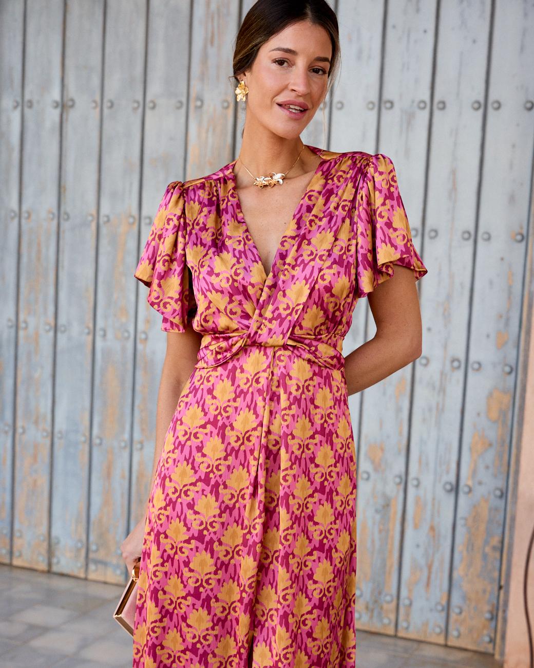 Vestito con scollo Nicoletta