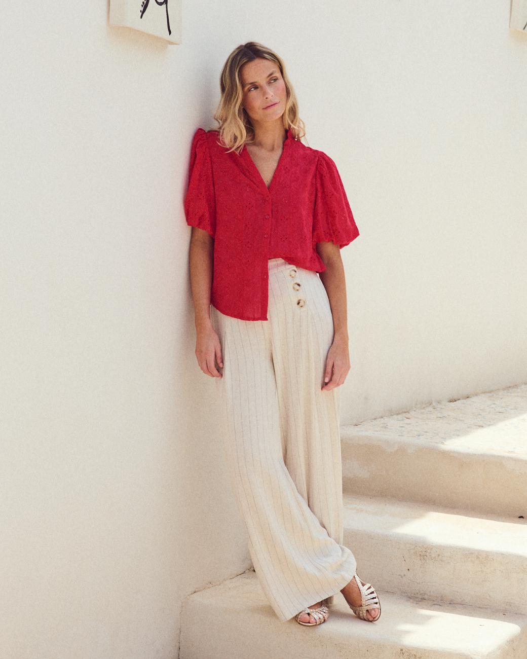 Camicia con maniche Gema