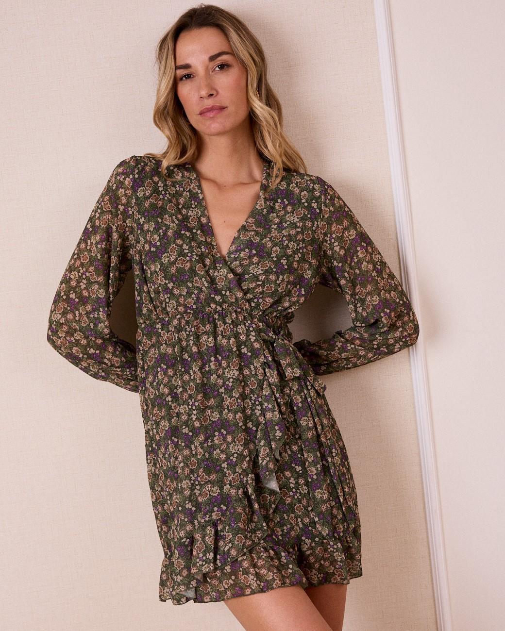 Vestito Fiori Clavel
