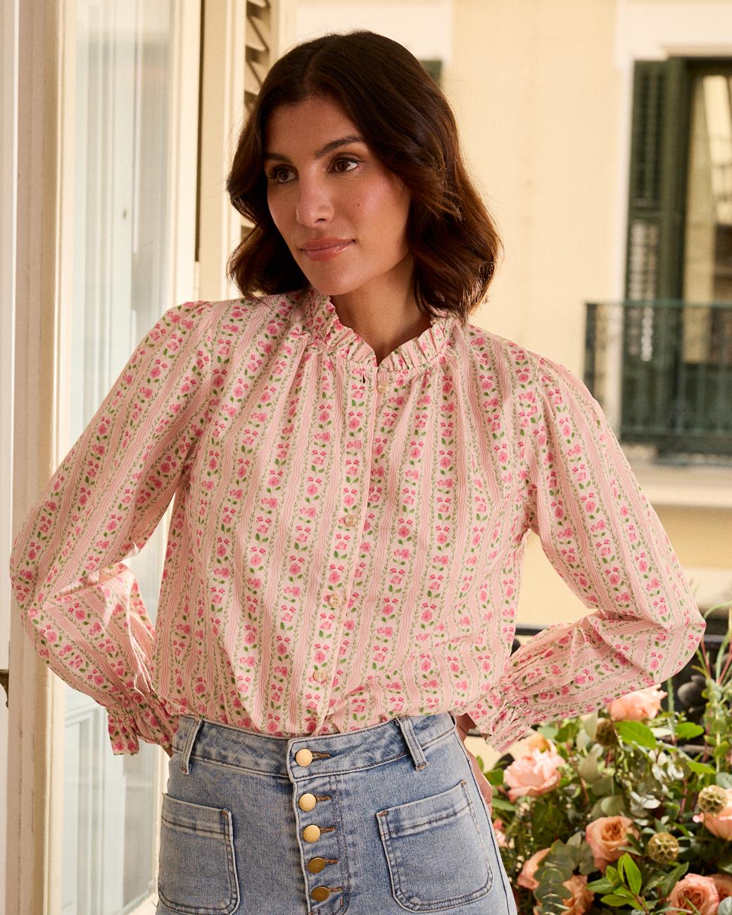 Camicia con Fiori Roberta