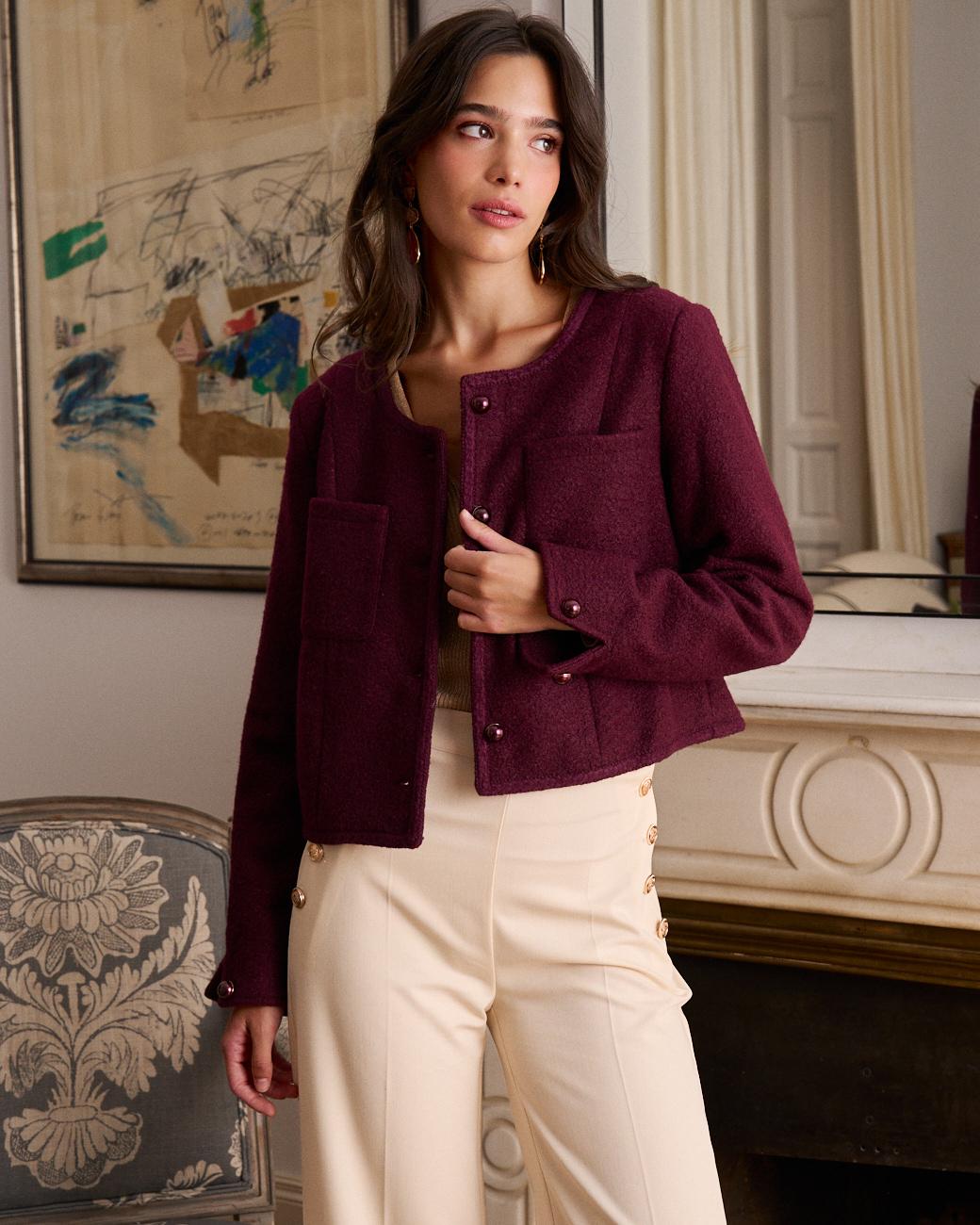 Giacca Bordeaux Lorel