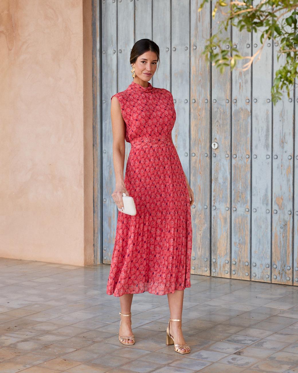 Vestito con fiori Pertina