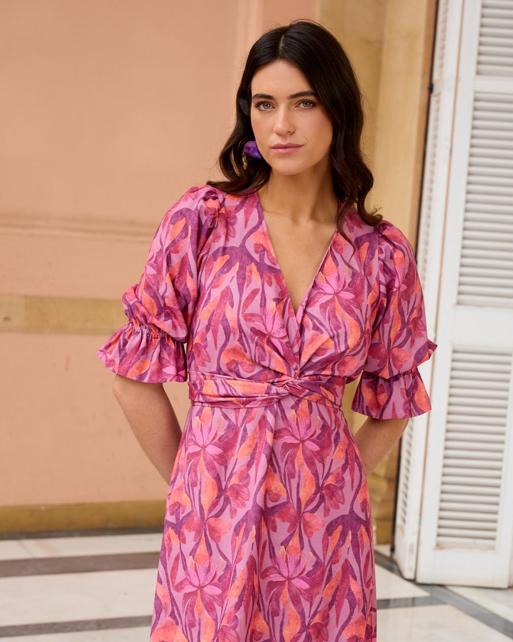 Vestito con stampa Miriam