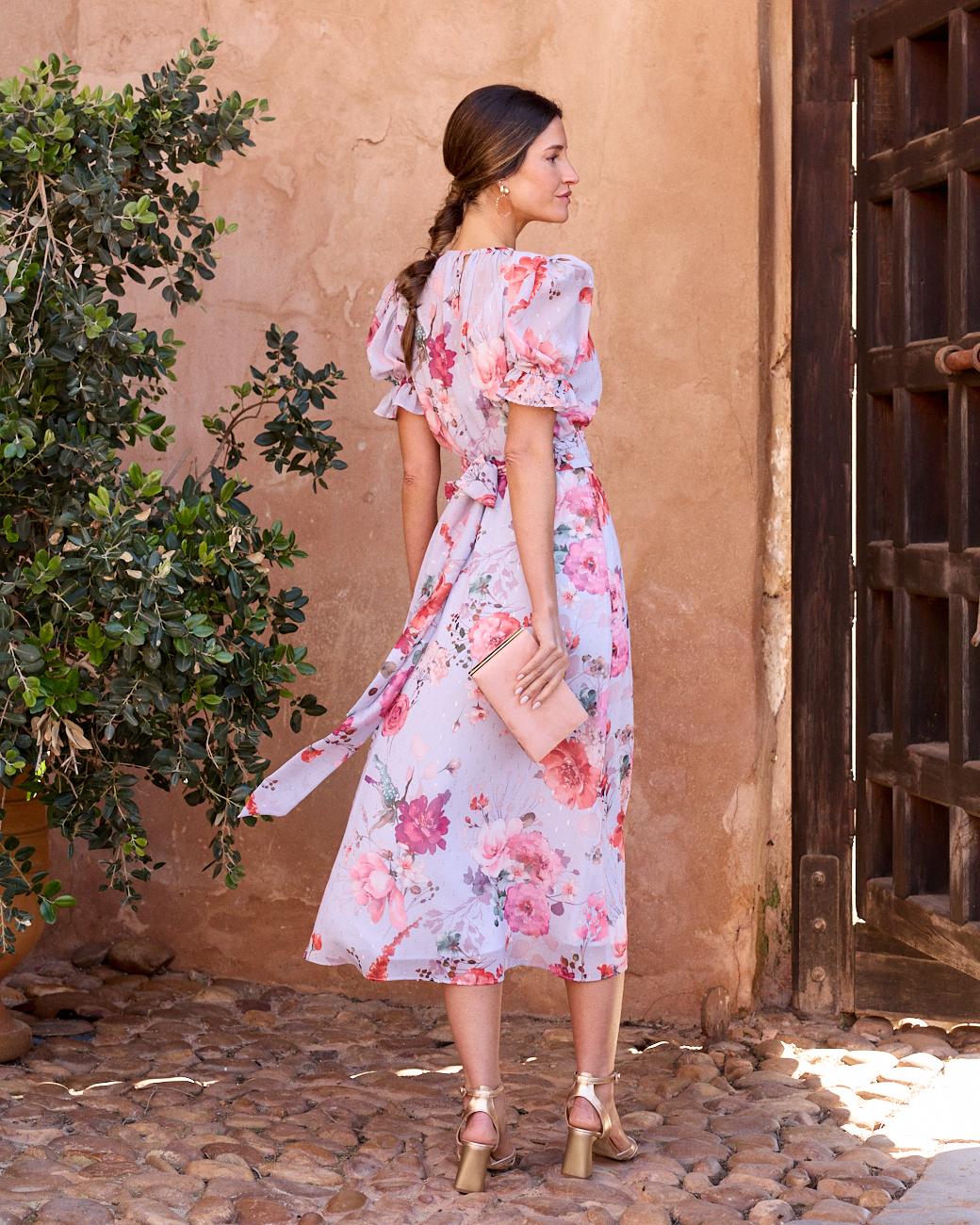 Vestito a Fiori Capuccine