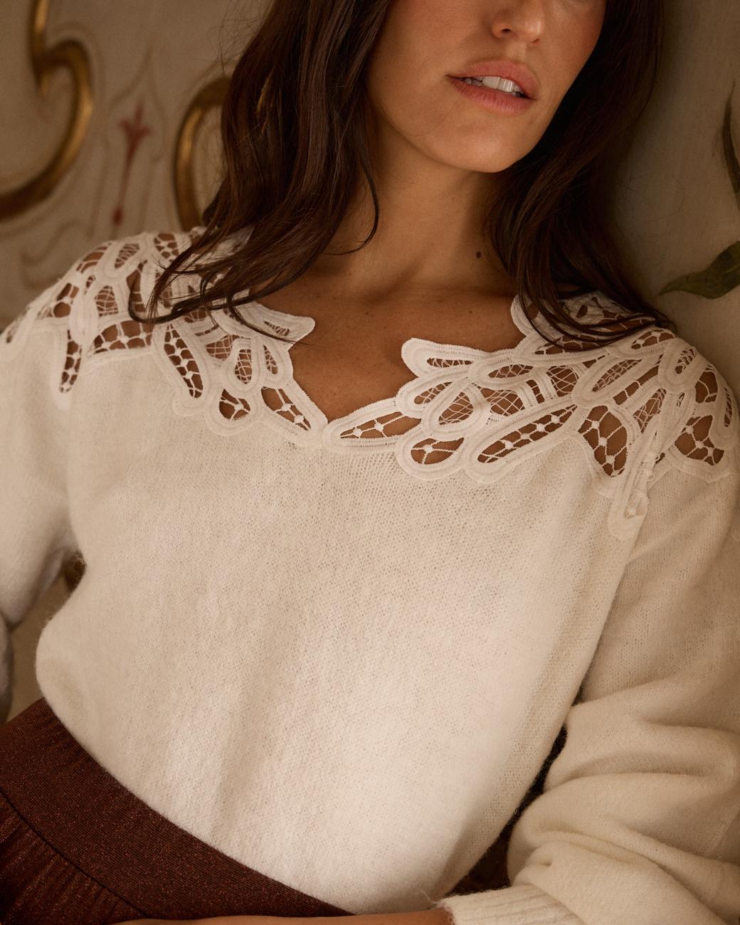 Maglia bianca Lorena