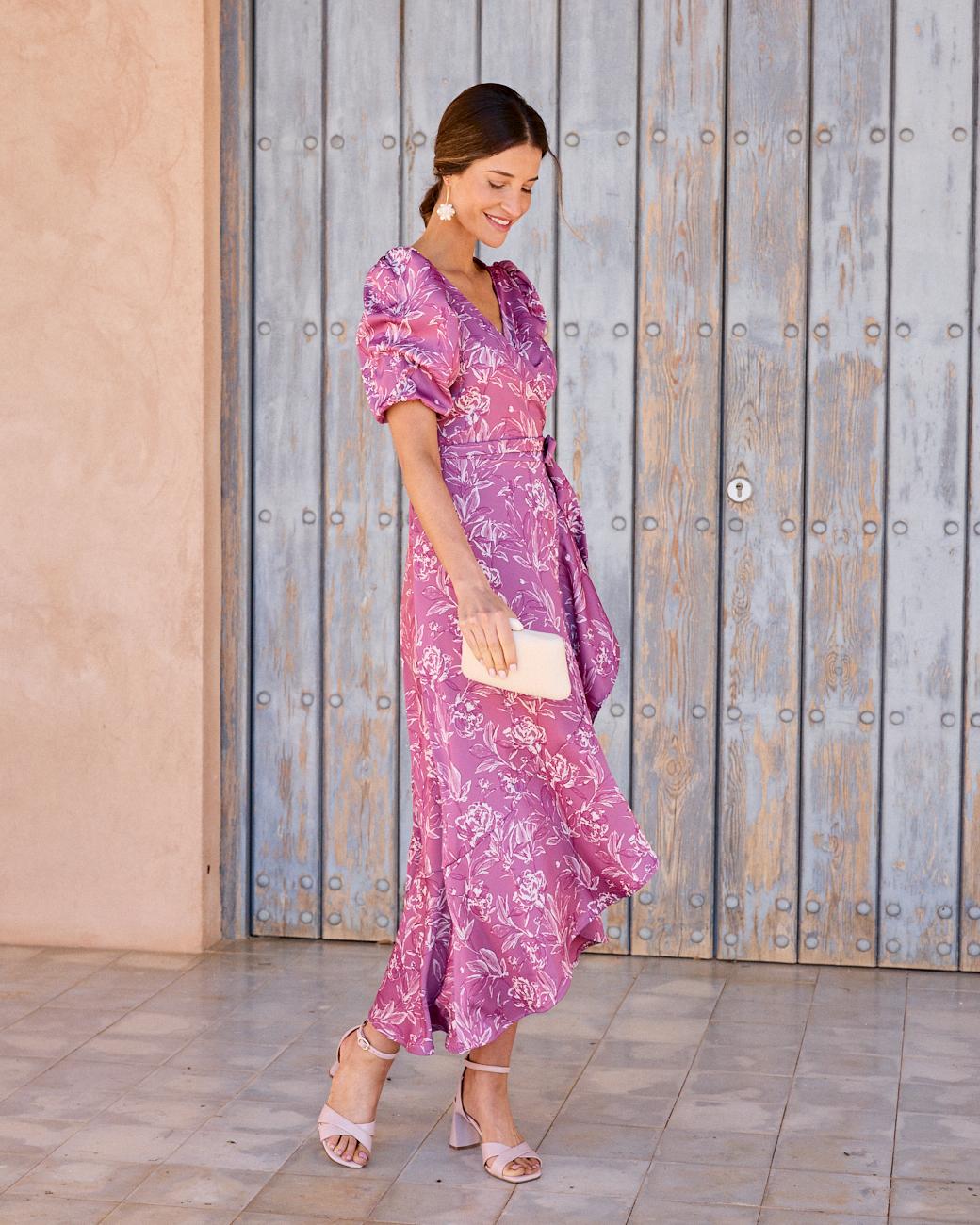 Vestito con Scollo Violetta
