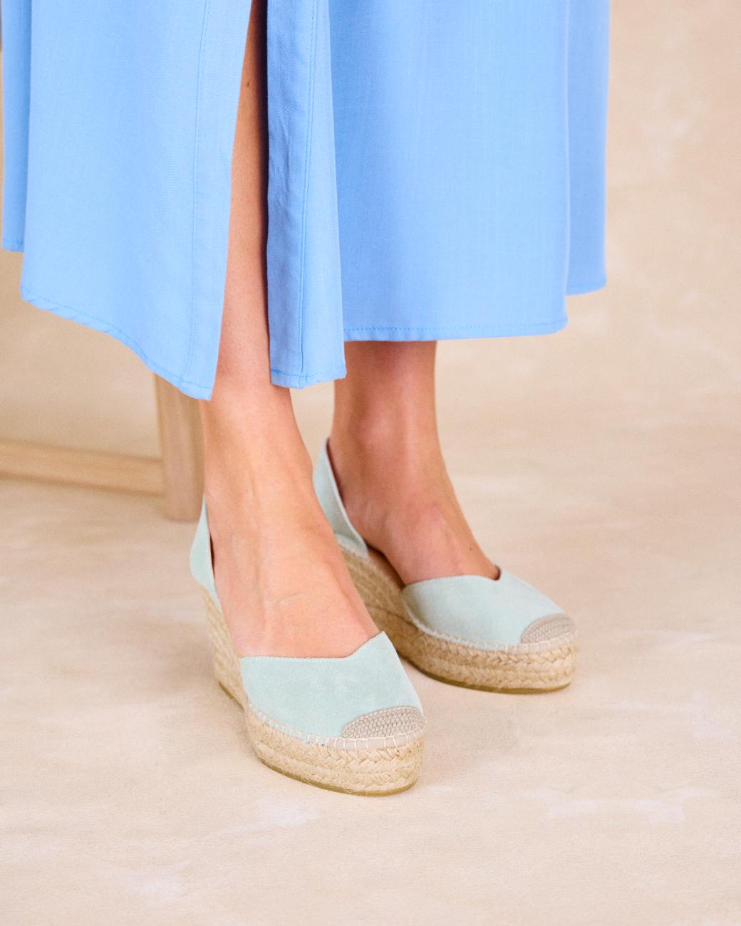 Espadrillas con zeppa Mati