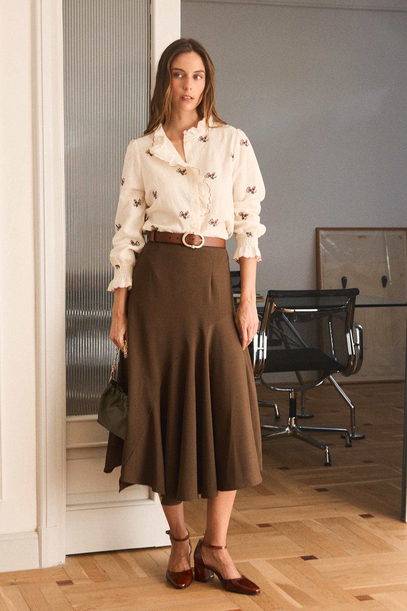 Camicia a fiori Halo