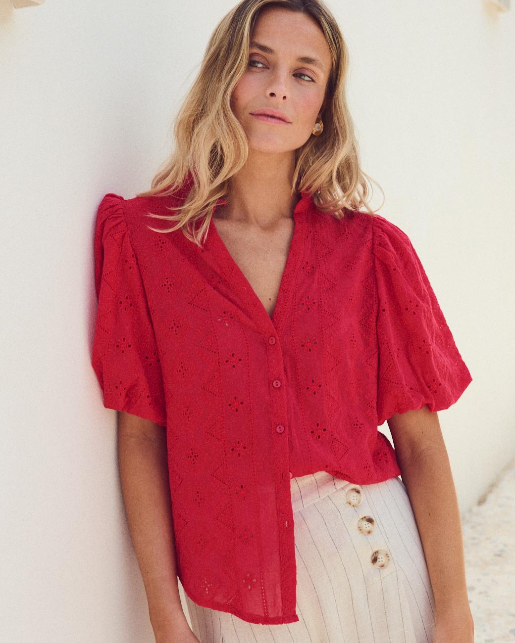 Camicia con maniche Gema