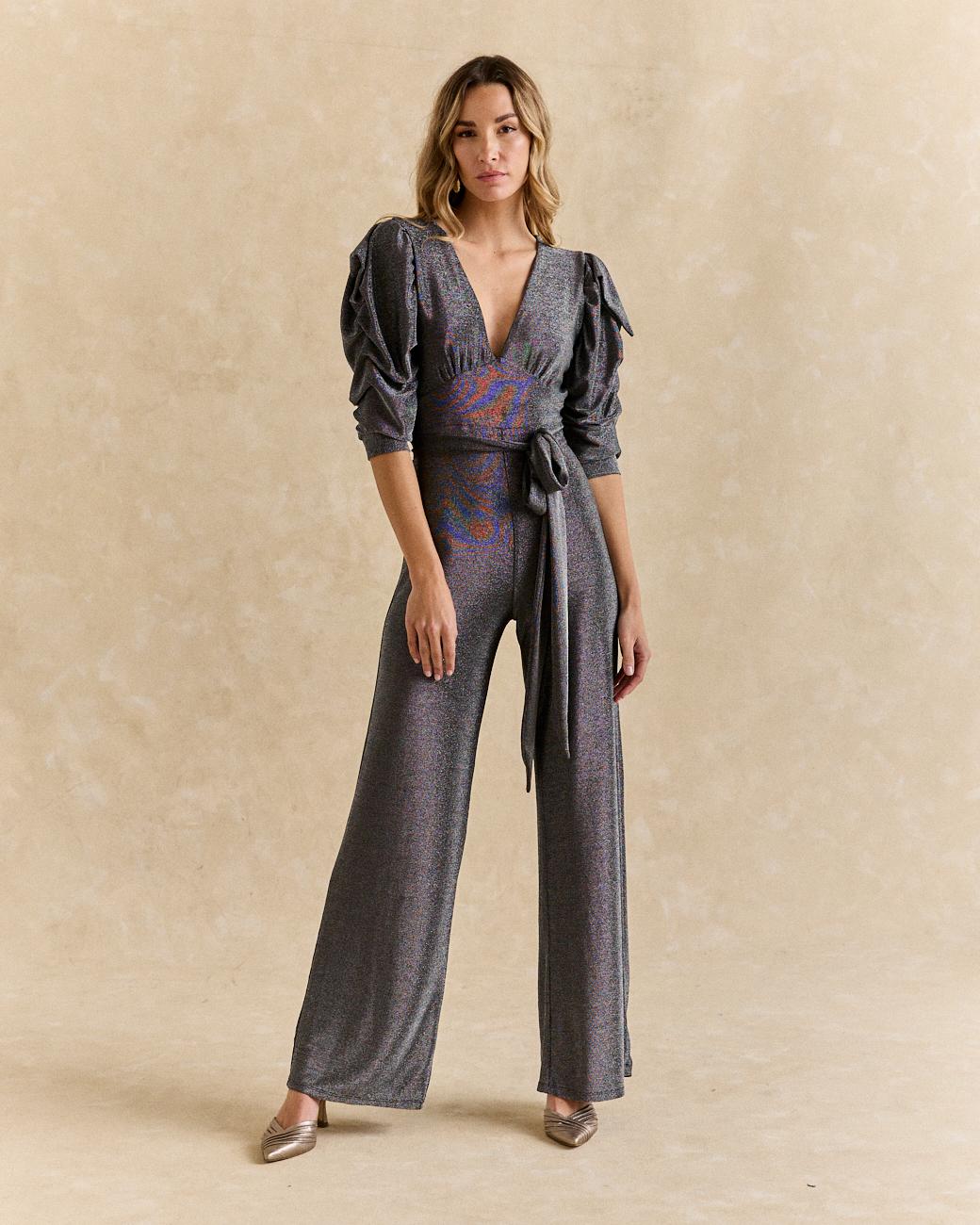 Tuta in lurex Luchi