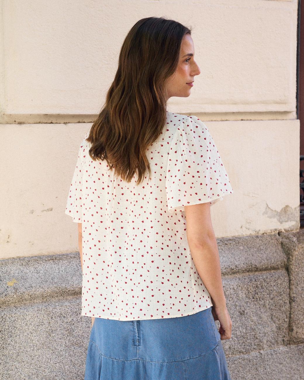 Camicia a fiori Belly