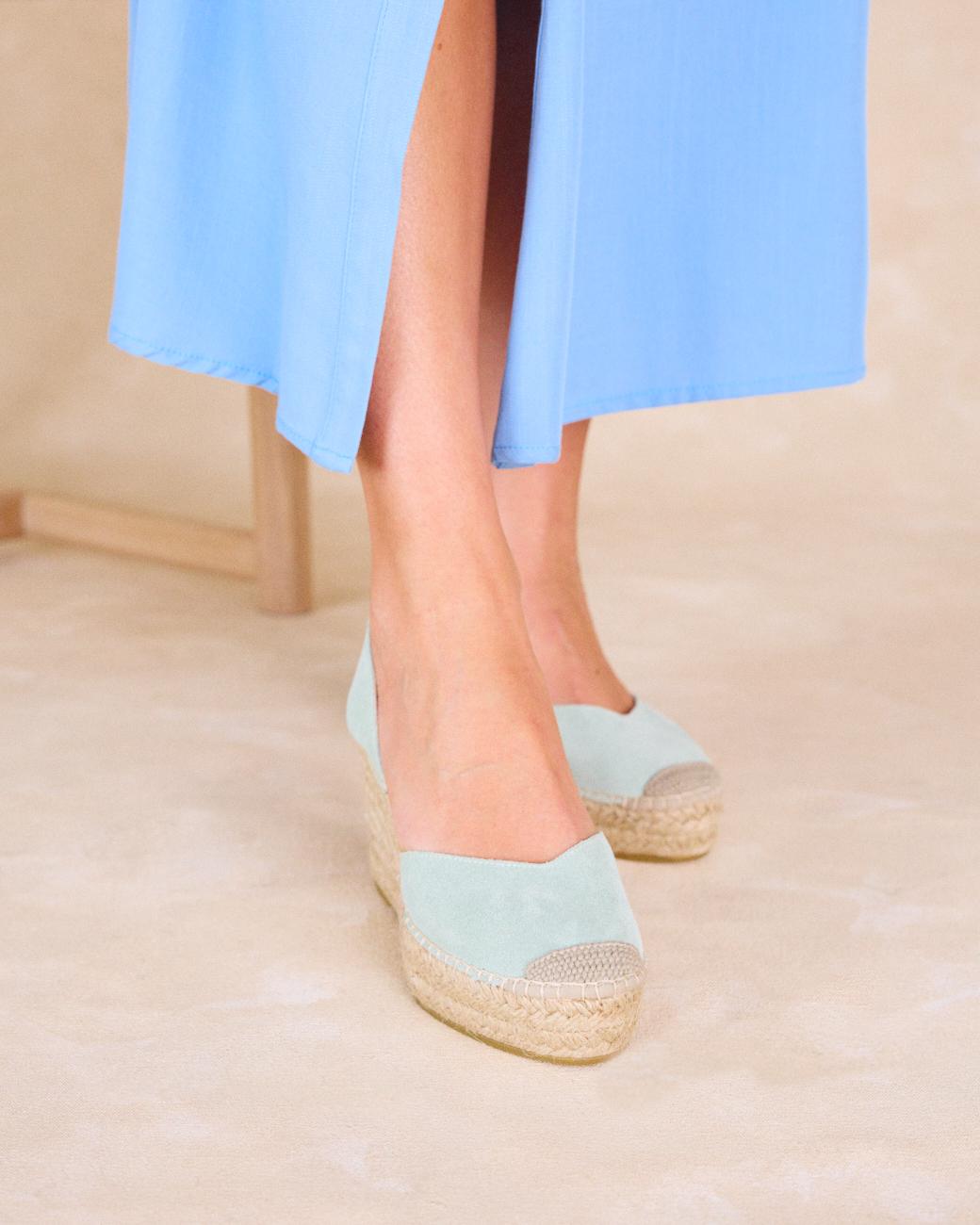 Espadrillas con zeppa Mati