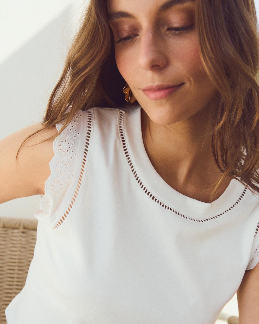 Maglietta a Maglia Tess