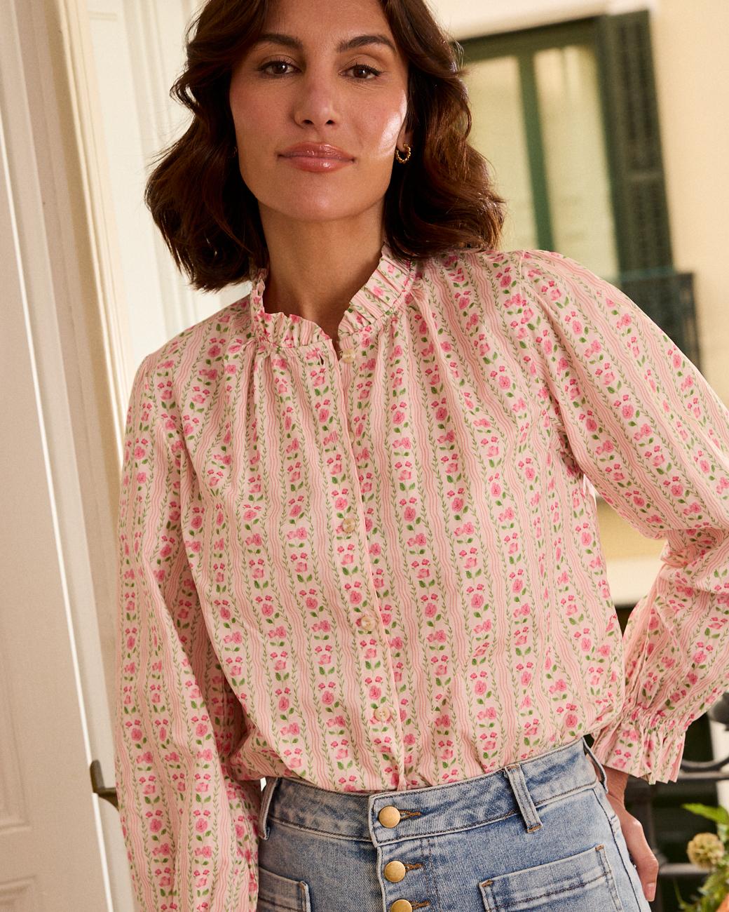 Camicia con Fiori Roberta