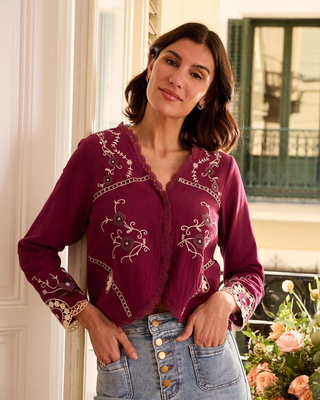 Camicia buganvillea Mabel