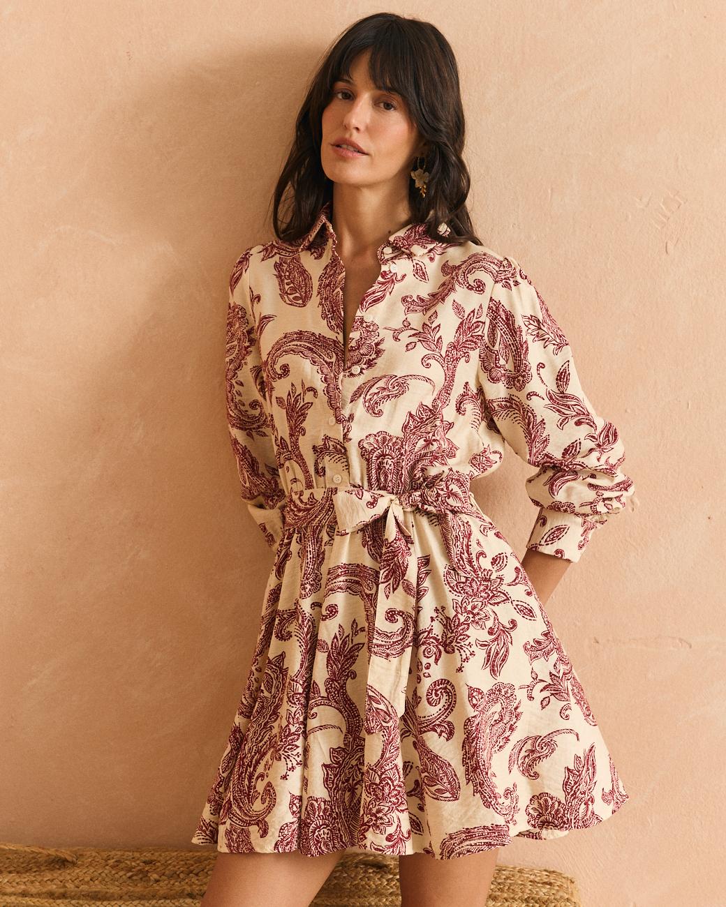 Vestito Corto Cerise